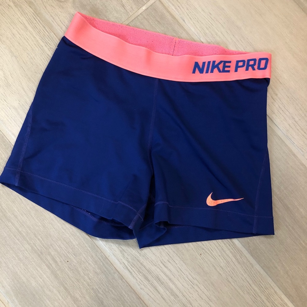 Nike Pro Dri-Fit Shorts 💙🧡